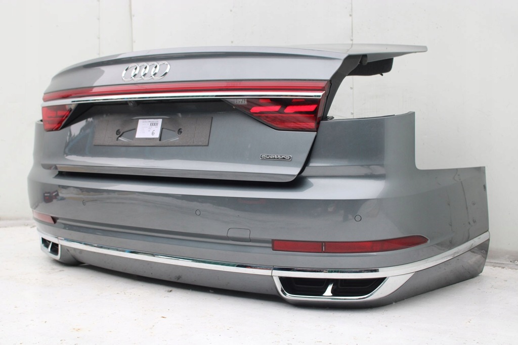 фото №7, Audi a8 4n d5 бампер + крышка багажника задняя багажника matrix лампы oled 0c0c lx7r sza