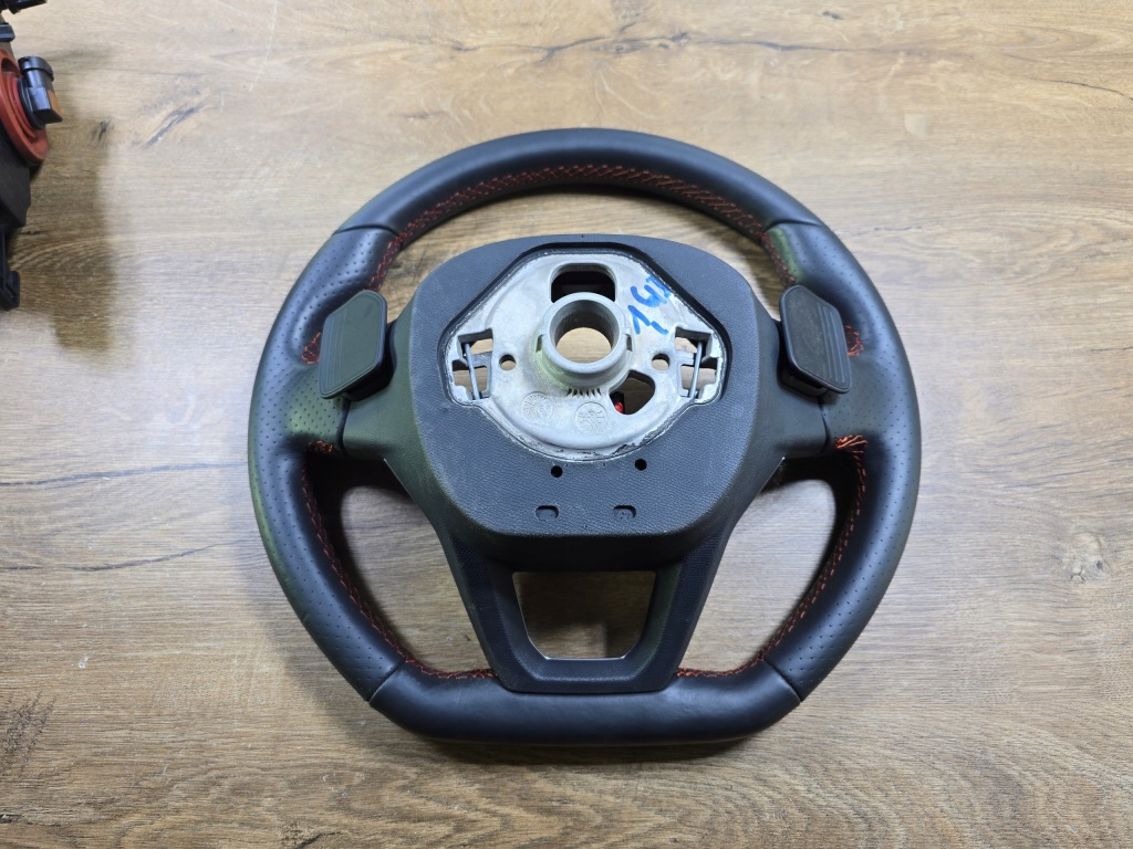 фото №8, Seat leon iv 4 fr воздуховод кожаный лепестки переключения 5fa419091ep