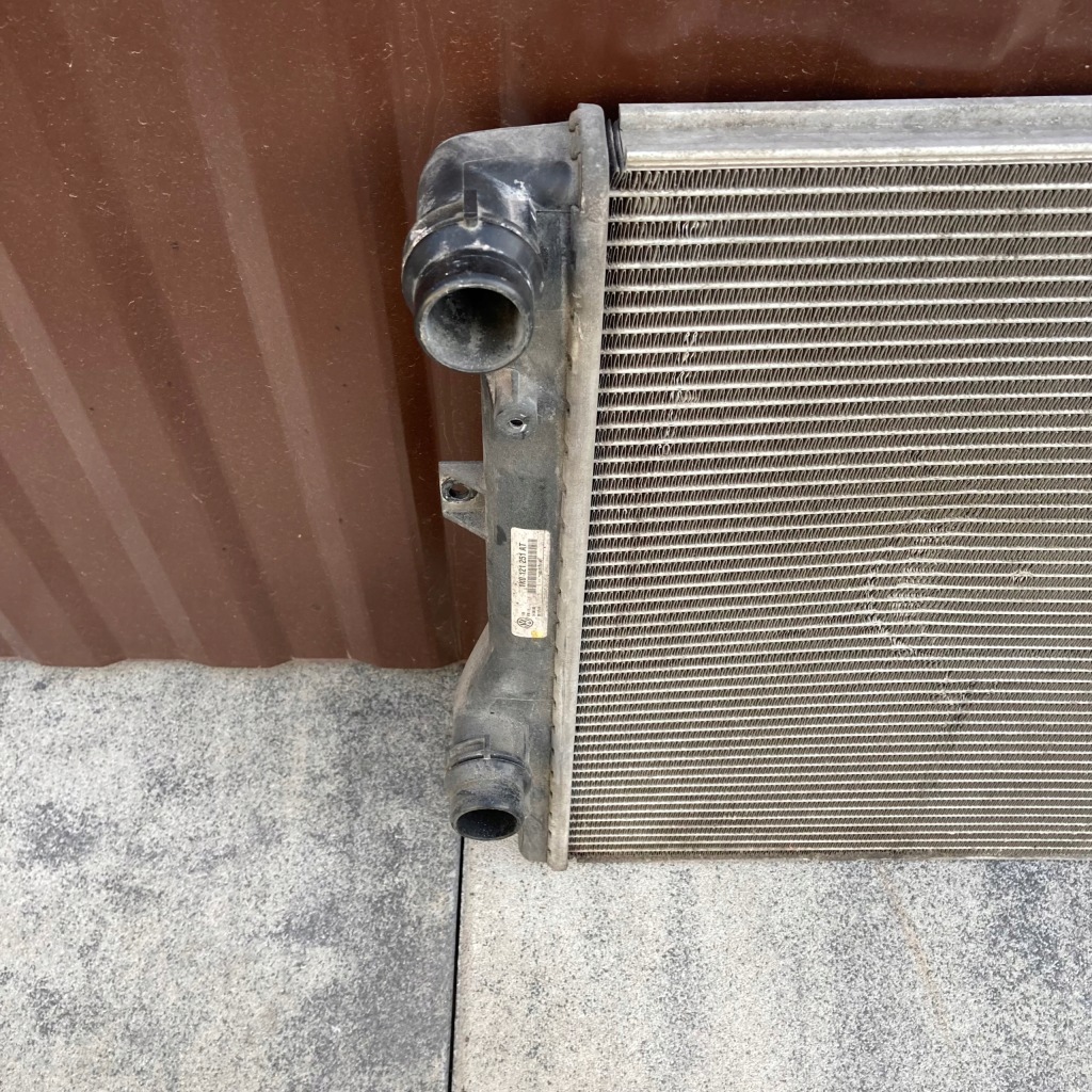 A3 рестайлинг  1,9 tdi bxe радиатор воды 1k0121251at Недорого