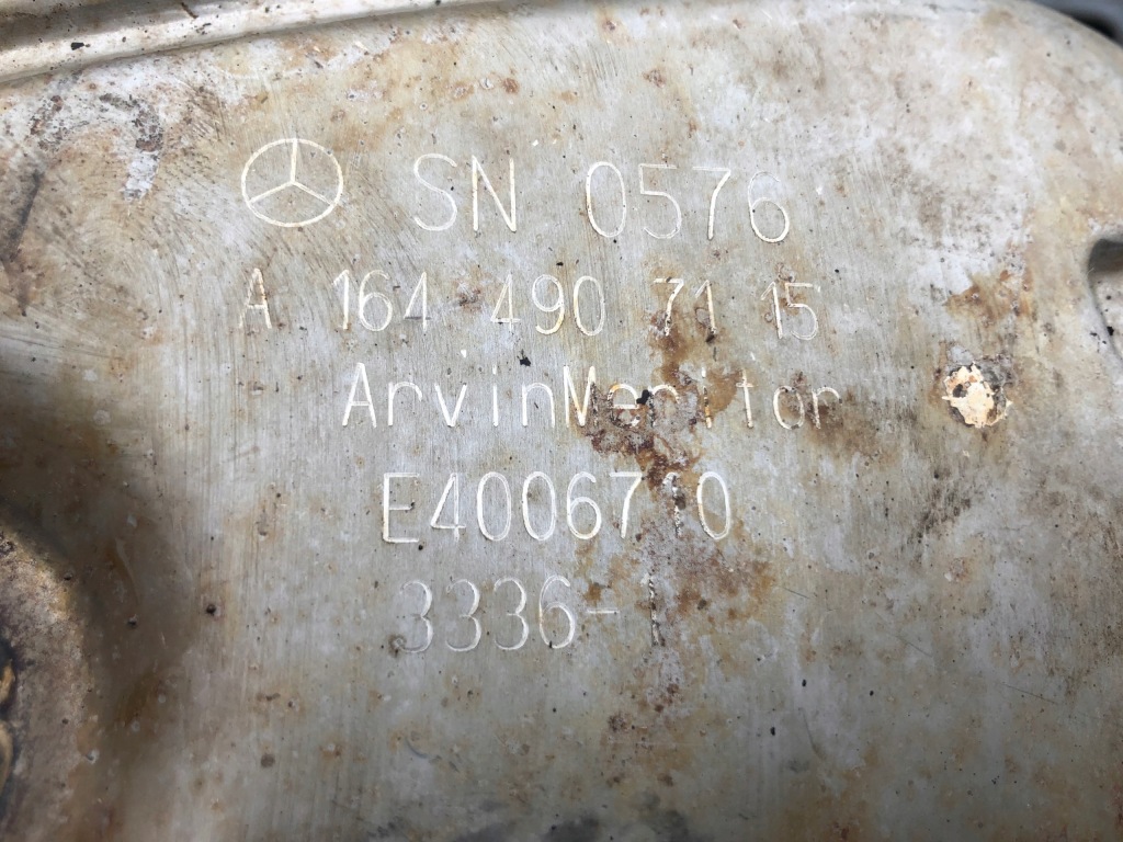 фото №9, Mercedes ml w164 выхлоп гаситель конечный правый левый труба 3.0 cdi v6 kpl bdb