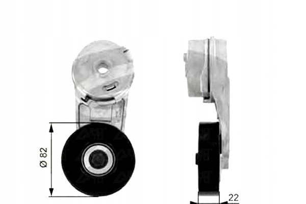 фото №1, Натяжитель ремень многоручейковый alfa romeo 159 brera