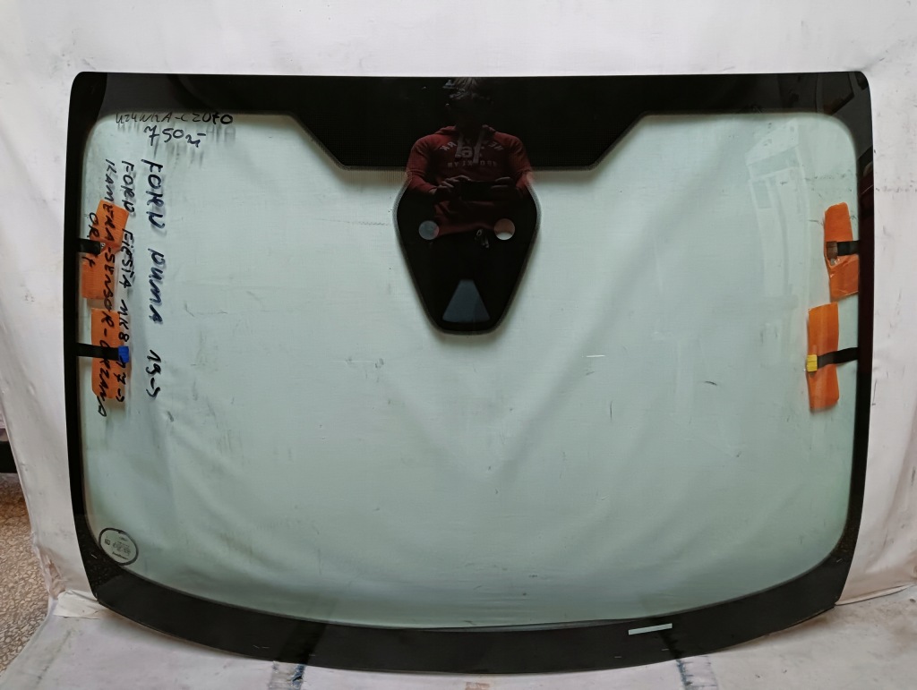 фото №1, Стекло передняя ford puma 2019- камера датчик подогрев оригинал