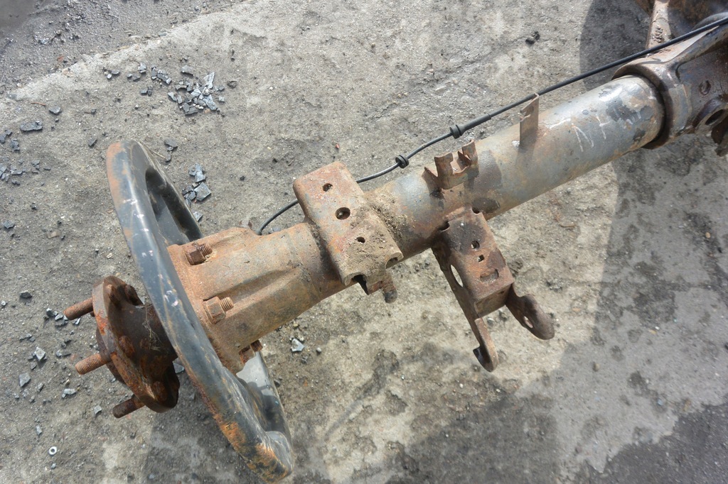 фото №9, Nissan navara d40 механическая коробка передач 4x4 pathfinder r51 2.5 dci мост задняя