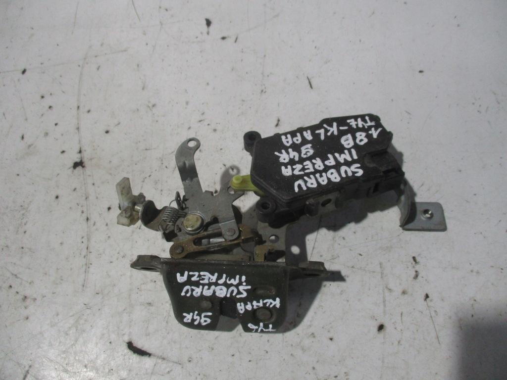 фото №1, Замок кришки багажника subaru impreza 94r