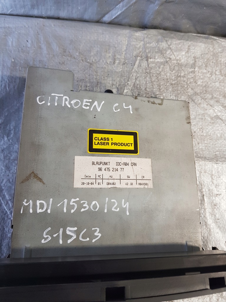 фото №5, Чейнджер blaupunkt citroen c4 peugeot 307