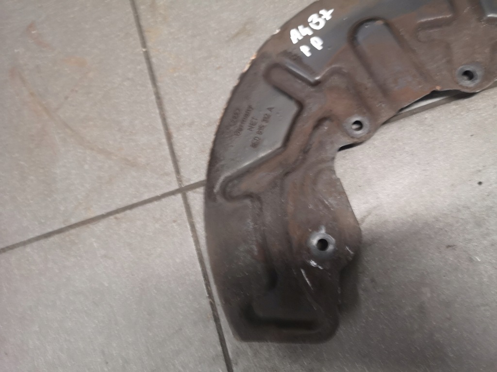 фото №4, Защита диск правый перед audi a4 b7 8e0615312a