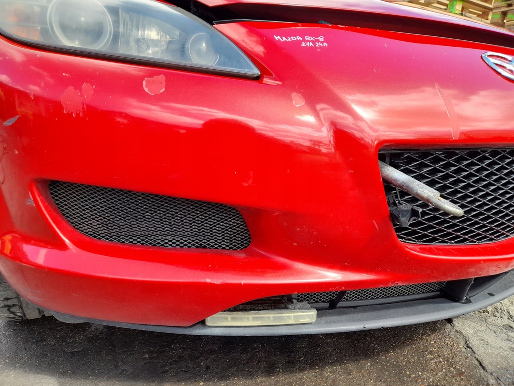 фото №5, Mazda rx-8 бампер перед передний 27a