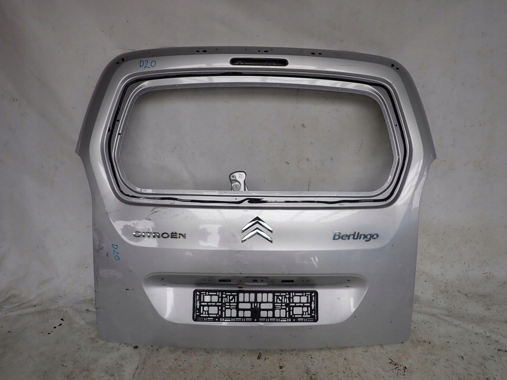 фото №1, Citroen berlingo ii 08- крышка багажника багажника