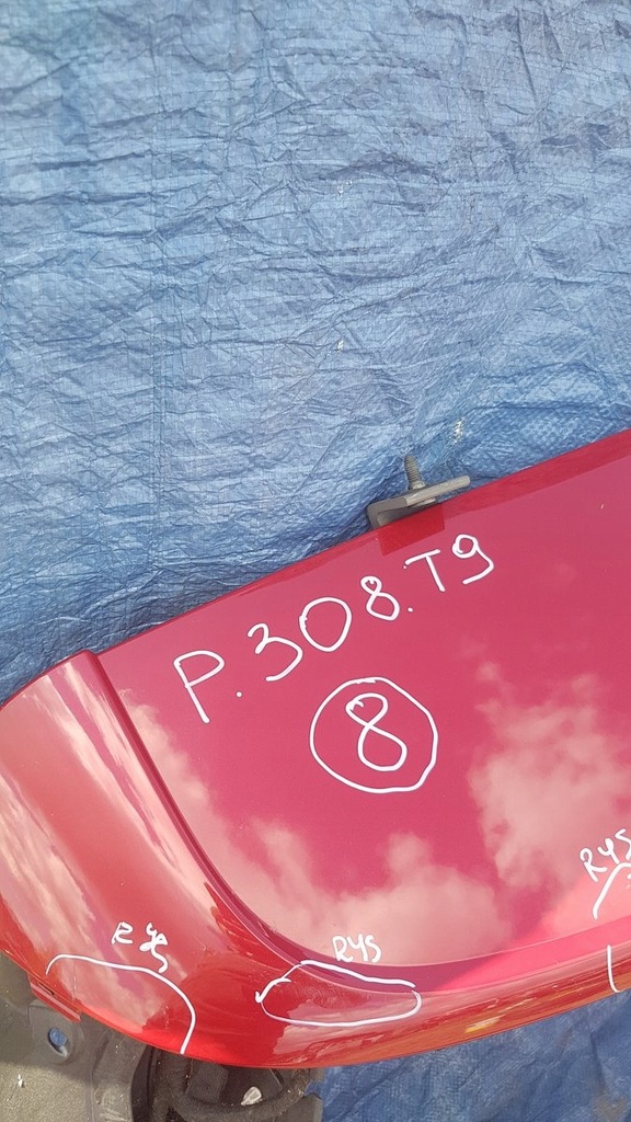 фото №4, Крышка багажника багажника peugeot 308 t9 hb