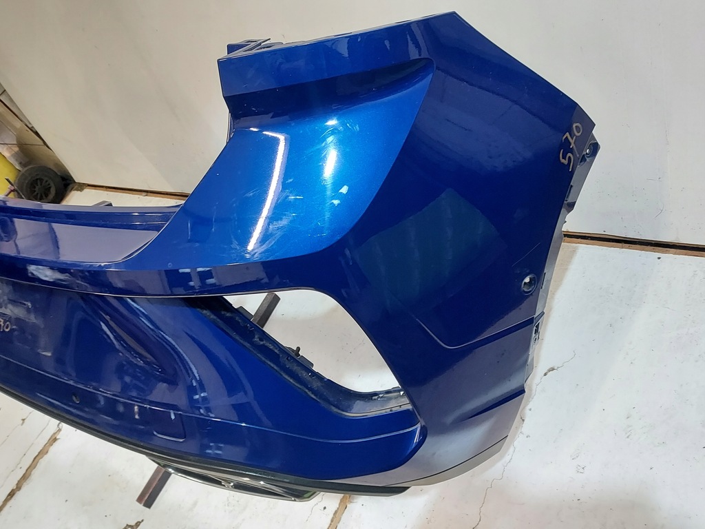 фото №2, Бампер vw t-roc lift r-line 2ga задня m570 джгут