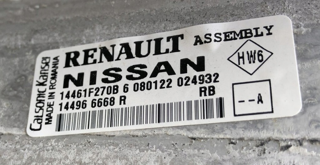 фото №6, Renault clio v 1.0 tce радіатор pas перед підсилювач 144966668r 214815462r