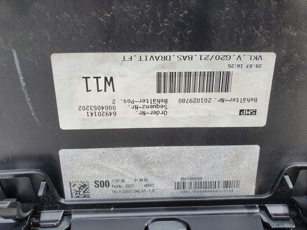 фото №8, Bmw 3 g20 g21 бампер перед передний противотуманная фара led