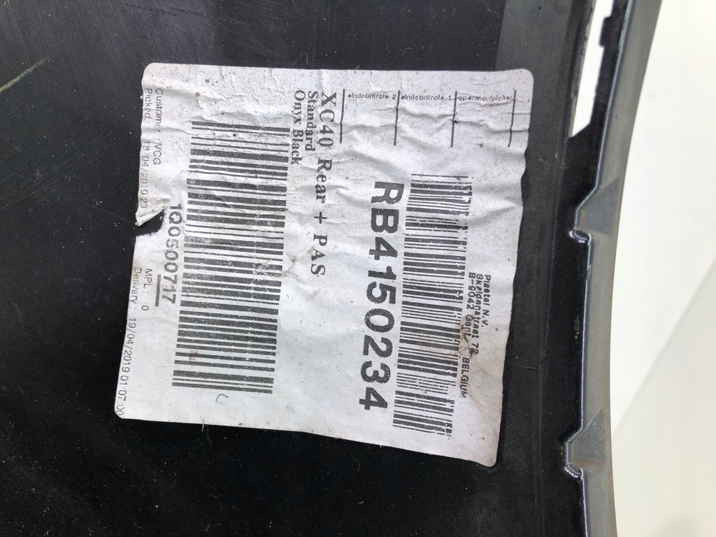 фото №9, Volvo xc40 кутик бампера лівий задня kolor-717 31149336