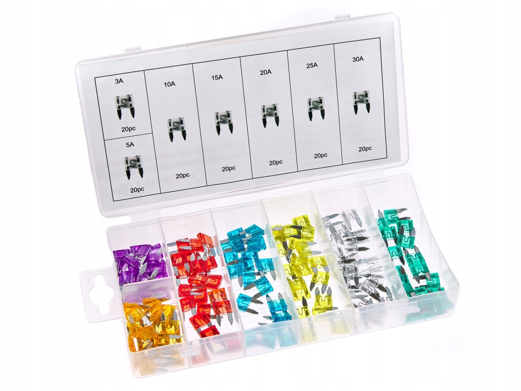 фото №2, Набір запобіжників автомобільних 140 mini