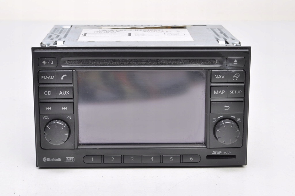 фото №1, Nissan micra k12 lift note радіо навігація 25915bh10d