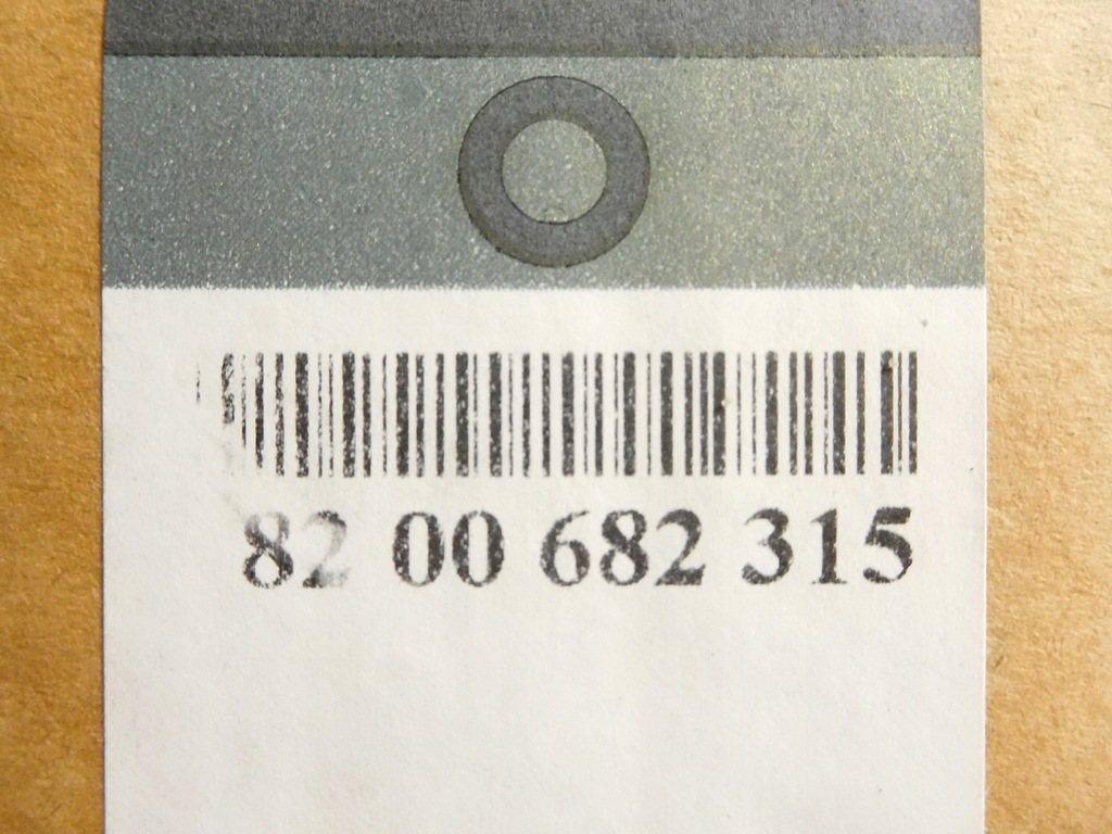 фото №7, Молдинг спойлер бампера передній clio 8200682315
