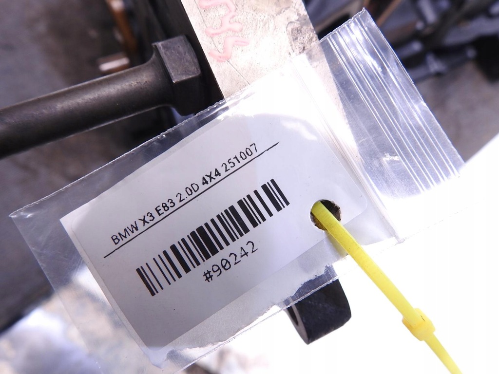 фото №4, Блок двигателя m47d20o2 bmw x3 e83 2.0d