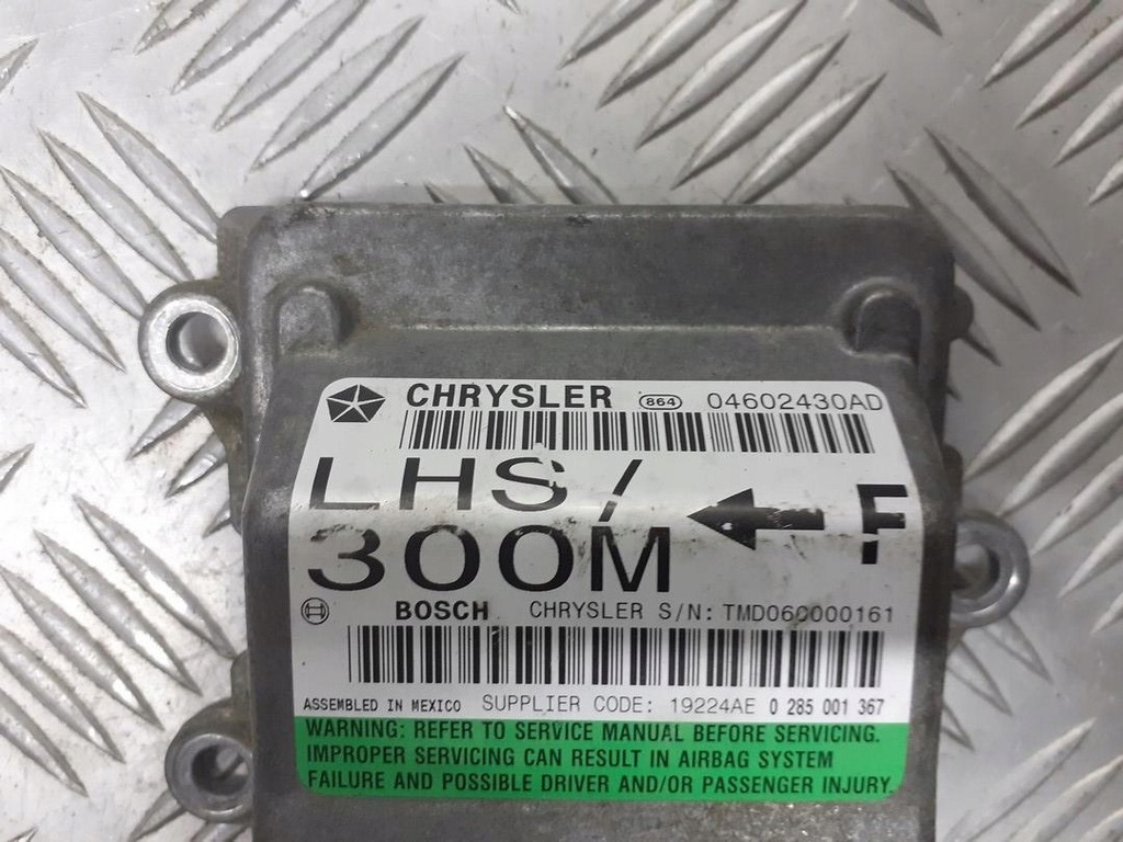 фото №3, Модуль подушка безопасности chrysler 300m
