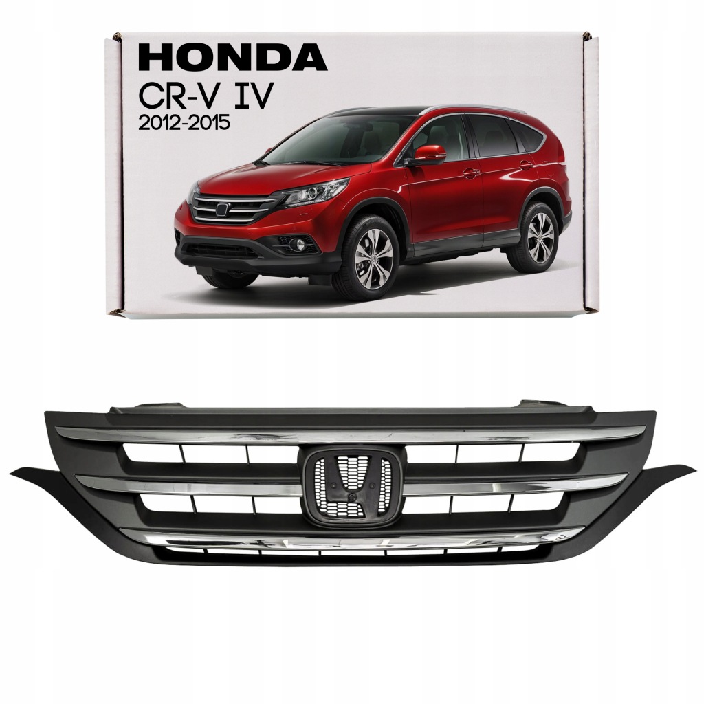 фото №1, Honda cr-v iv 2012-2014 решітка радіатора решітка радіатора abs хромований 71121t0ga01za