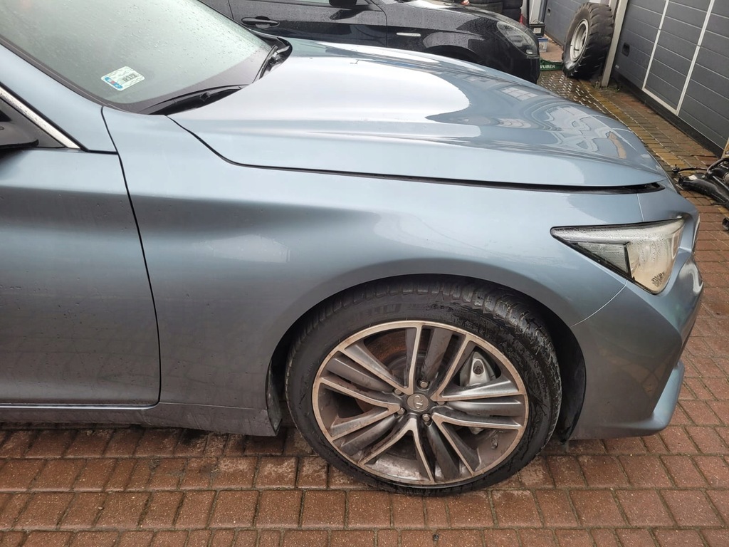 фото №1, Infiniti q50 правый передний крыло цвет rbp