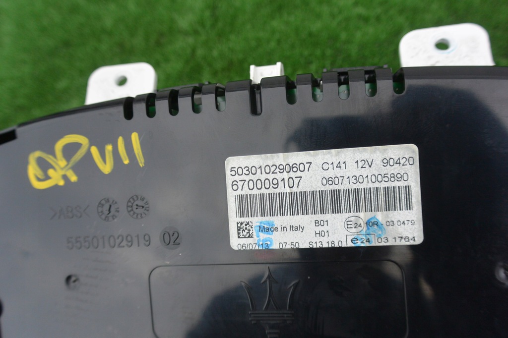 фото №10, Лічильник бензин maserati quattroporte eu