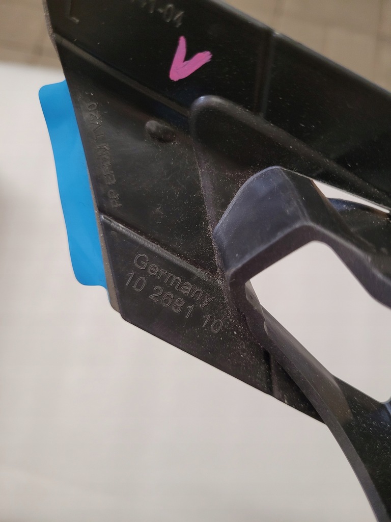 фото №7, Bmw 4 f32 f33 кронштейн кронштейн распылителя левая 7297141 nowe оригинал