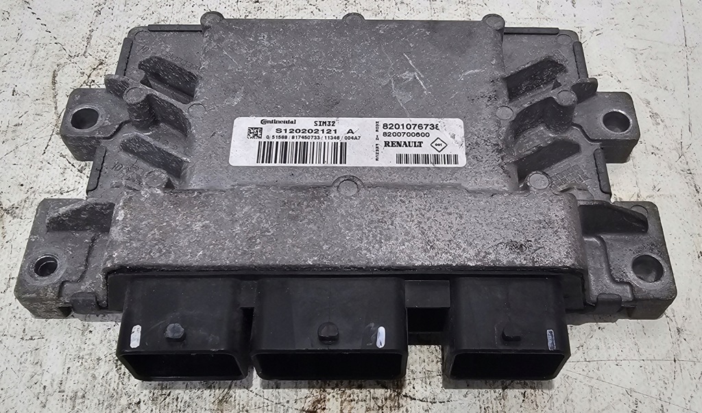 фото №1, Оригинальный модуль бортовой компьютер двигателя renault twingo ii 1.2 бензин 8201076738