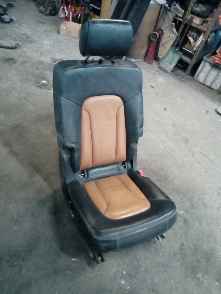 фото №1, Сиденье правый задняя audi q7 4l s-line кожа