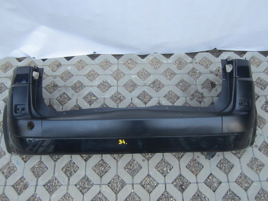 фото №1, Бампер задняя задний renault scenic ii 03-09 bdb kpl