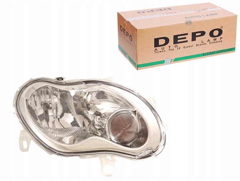 фото №1, Фара h1/h7 електричний з двигуном колір wkł