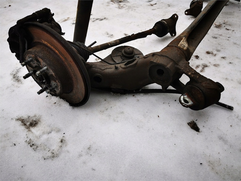 фото №5, Opel mokka a x 4x4 4wd 12-19 oś комплектна балка підвіска задня демонтаж