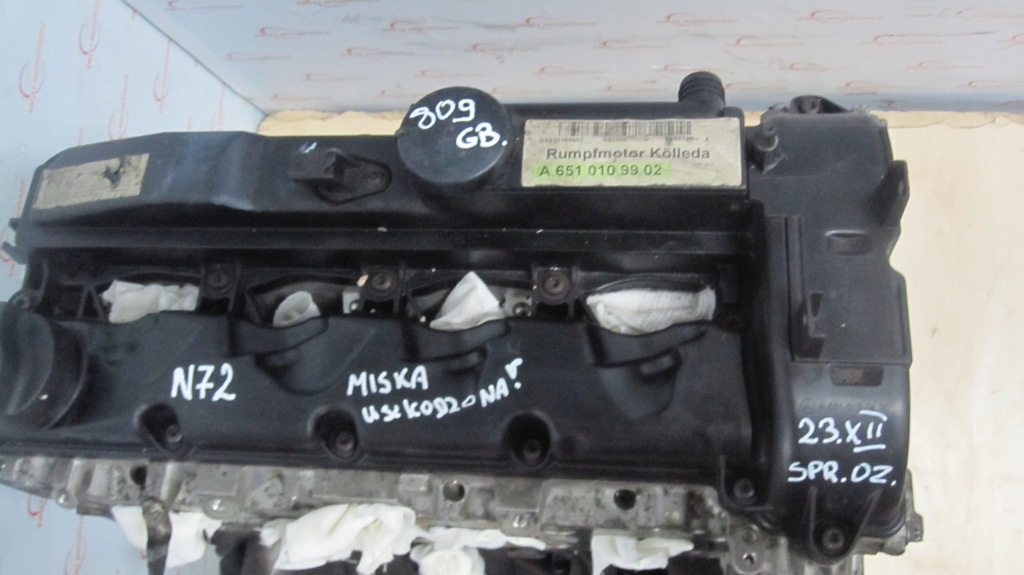 Jeep patriot 11r 2.2 crd cdi 651925 162 tys km 163km двигун без  обладнання Зі Шроту