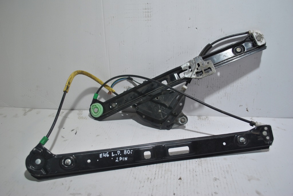 фото №1, Підйомник скло лівий перед bmw e46 2 pin