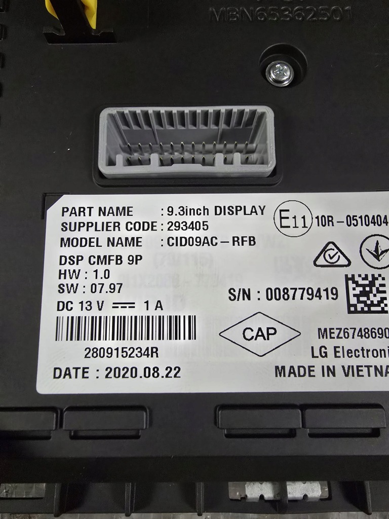 Renault clio v радіо планшет 280915234r в Україні