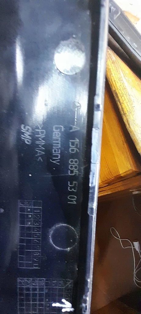 фото №6, Дифузор накладка бампер задня молдинг mercedes w156 a1568855301