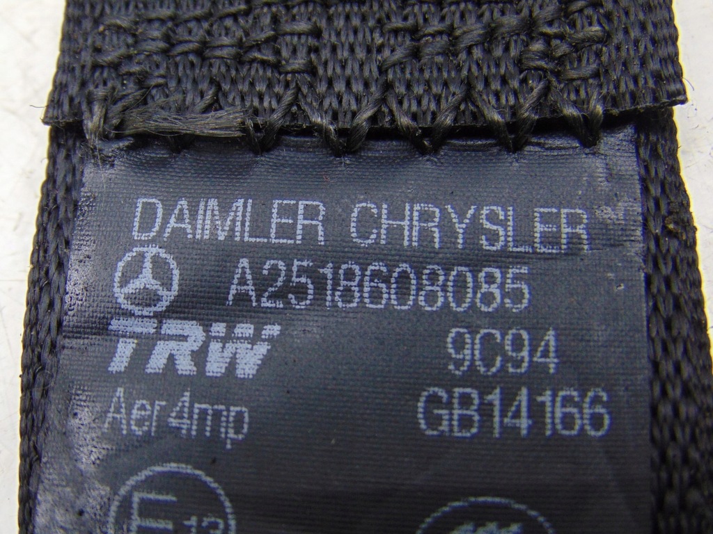 фото №3, Pas bezp натяжитель mercedes-benz оригинальный номер a2518608085