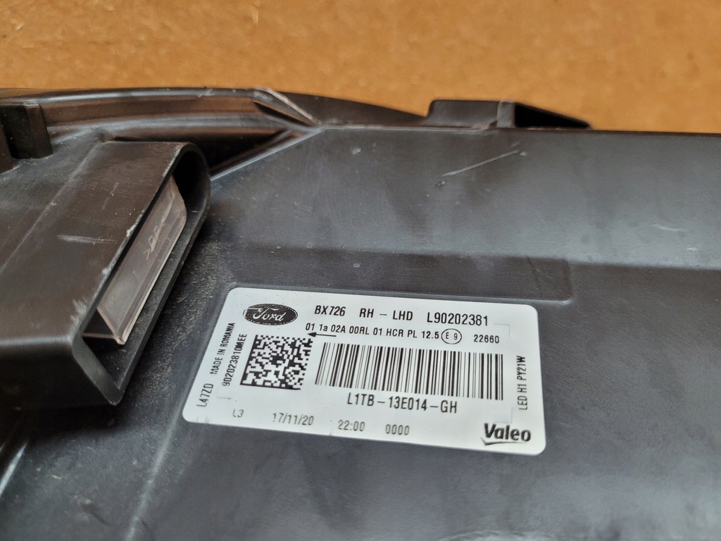 фото №6, Лампа правий перед ford puma mk2