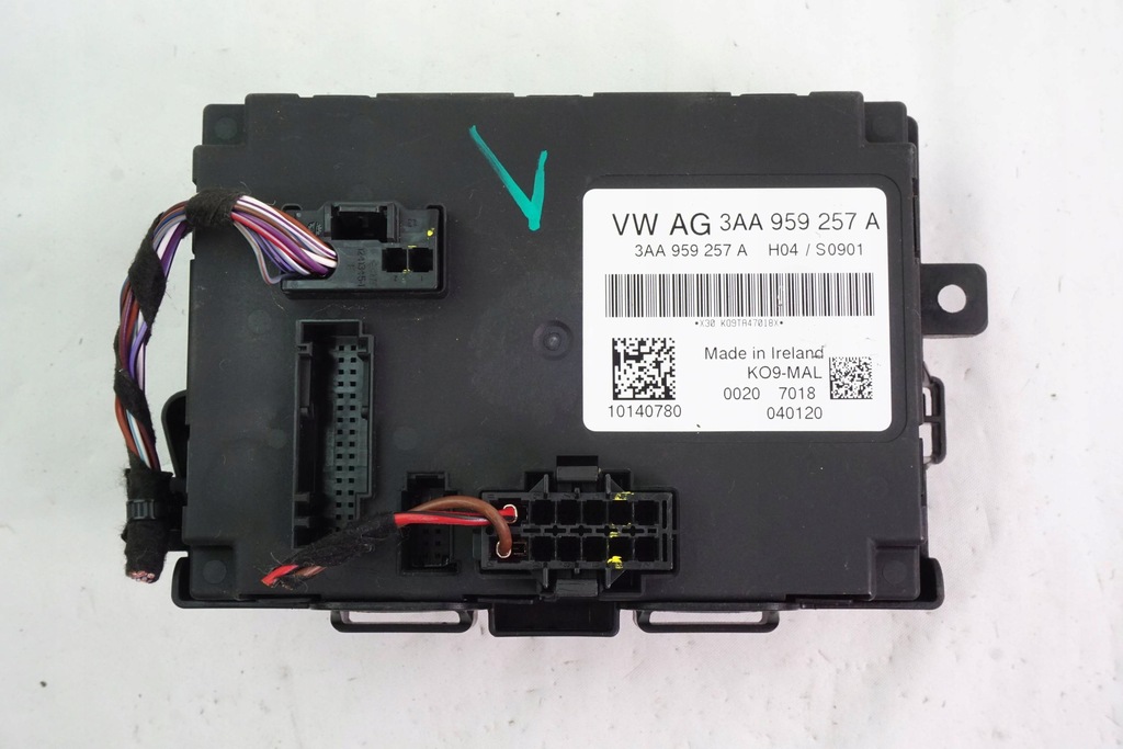 фото №1, Модуль сидіння volkswagen 3aa959257a