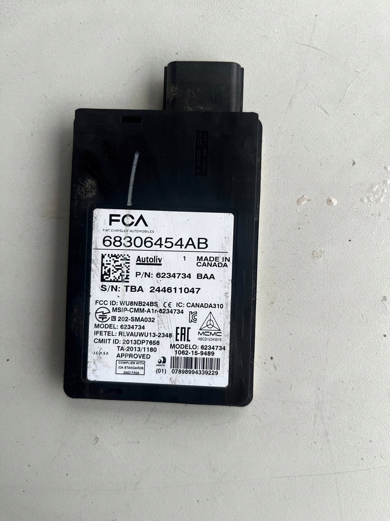 фото №4, Chrysler pacifica датчик мертвого pola поперечина руху