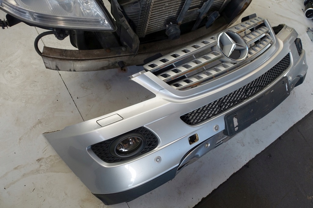 фото №9, Mercedes w164 перед капот бампер pas 775 ксенон ml
