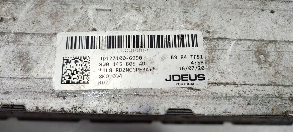 фото №5, Audi a4 b9 интеркулер 8w0145805ad