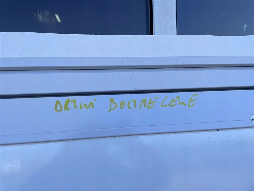 фото №13, Дверь левая боковой + петли рама рамка контейнер изотермический кузов коробка передач bus