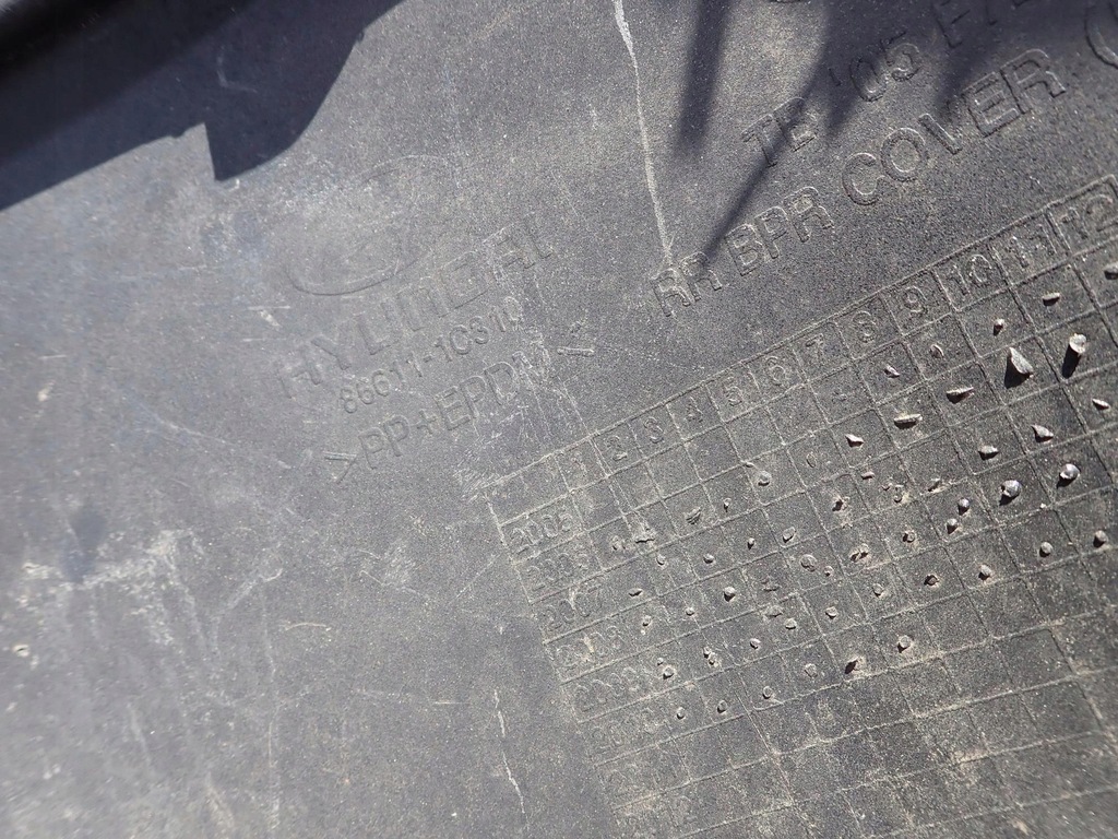 фото №10, Hyundai getz lift 05-11 бампер задня задній