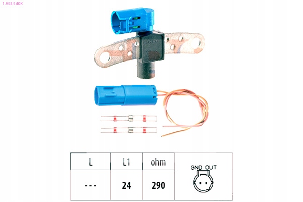 фото №2, Eps датчик обертів вала колінчастого renault