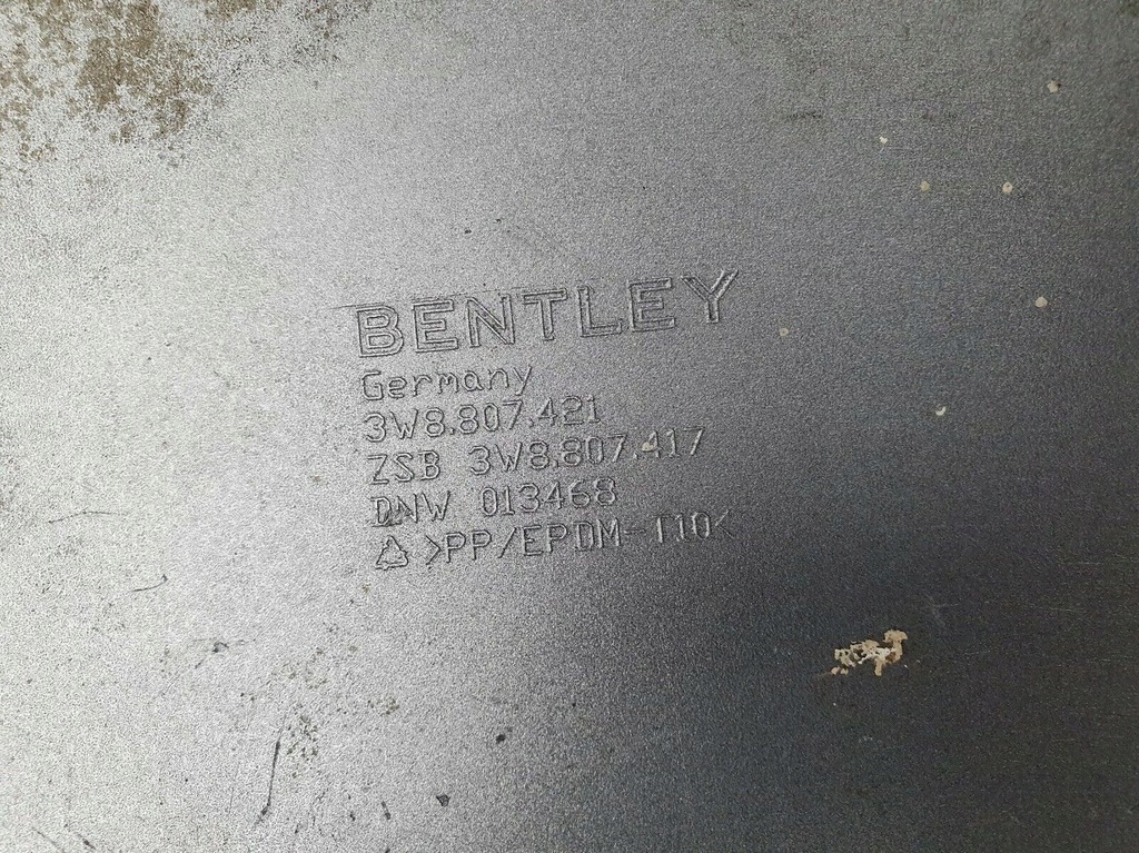 фото №9, Bentley continental gt gtc 2004- бампер задний задняя 3w8807421