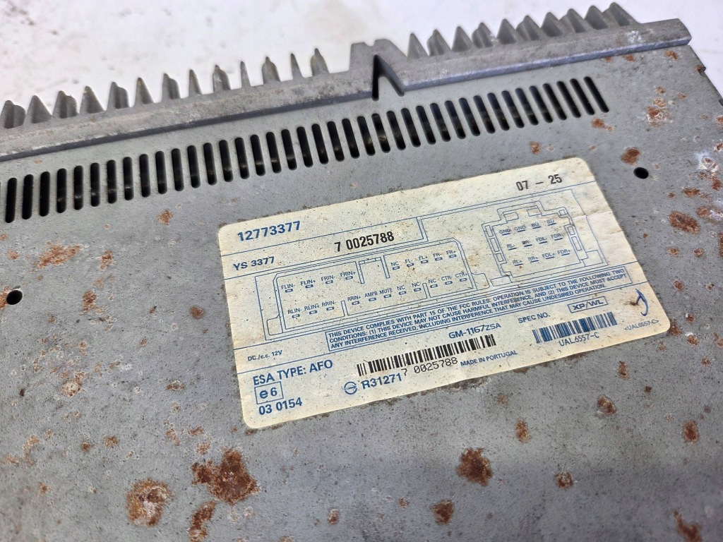 фото №3, Підсилювач радіо аудіо підсилювач saab 93 9-3 ii lift 07- 12773377