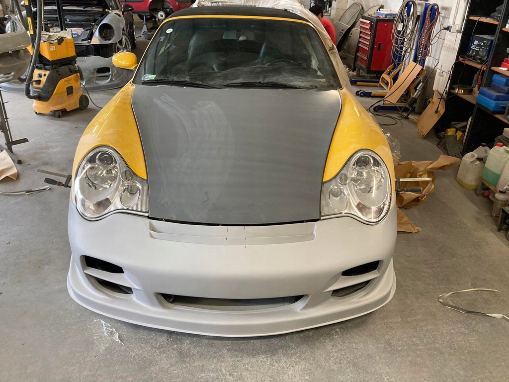 фото №15, Porsche 911 996 бампер передній gt2