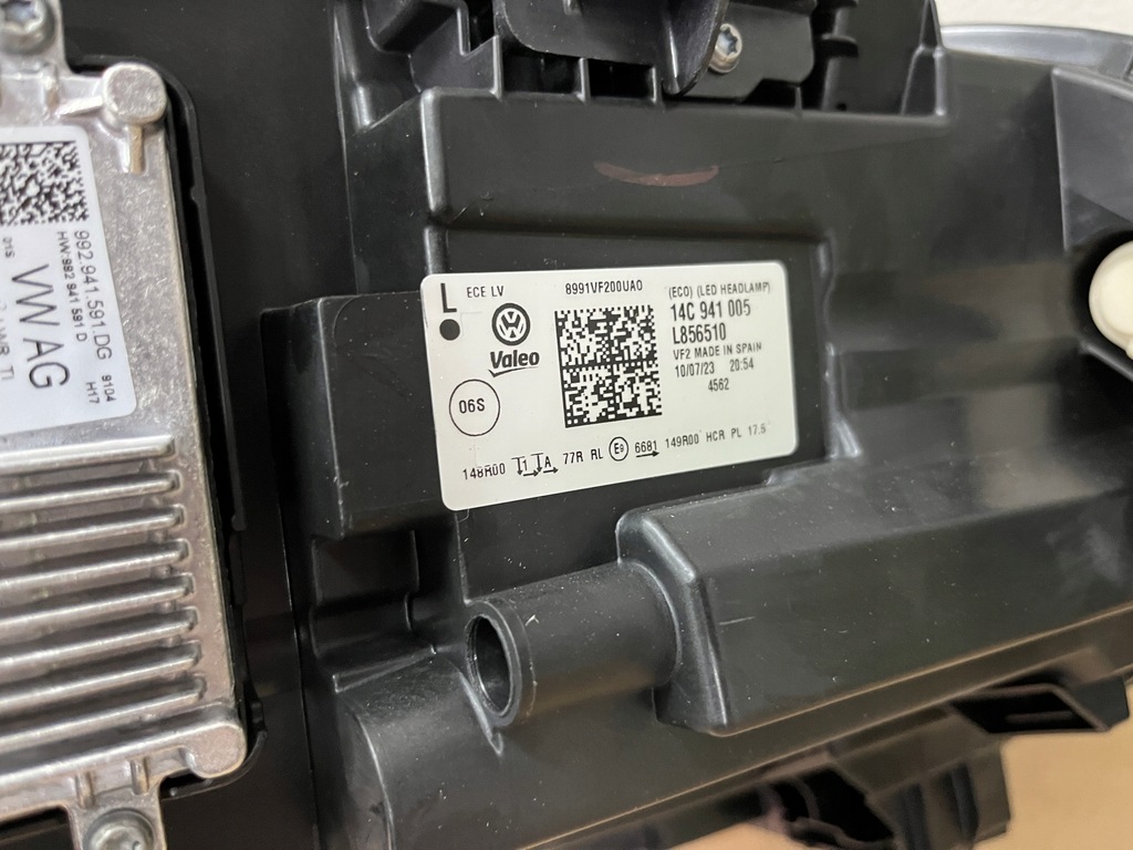 фото №14, Лампи full led vw id.7 фари vw id7 комплект 14c941006 14c941005 anglik