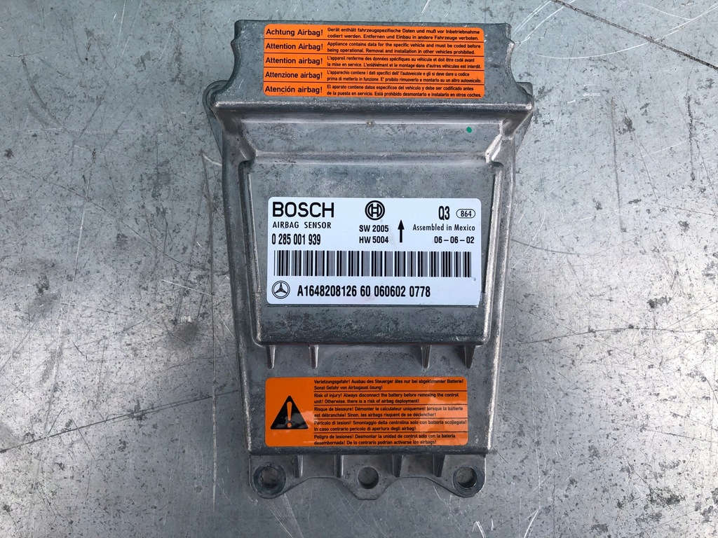 фото №1, Mercedes gl x164 модуль датчик подушок подушка безпеки