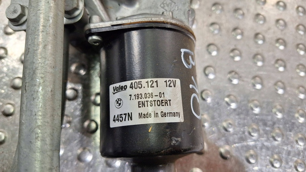 фото №7, Механизм моторчик дворник перед 7193036 bmw 1 e81 lift e87 europa